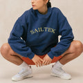 Streetwear Jumper for Women Gym Workout 100% Cotton Fleece Crew Neck Sweatshirt