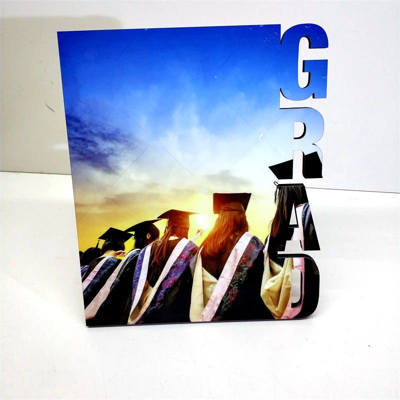 2025 Wood Photo Frames with Sublimation for Grad Dad Senior for Love Mom-MDF Material