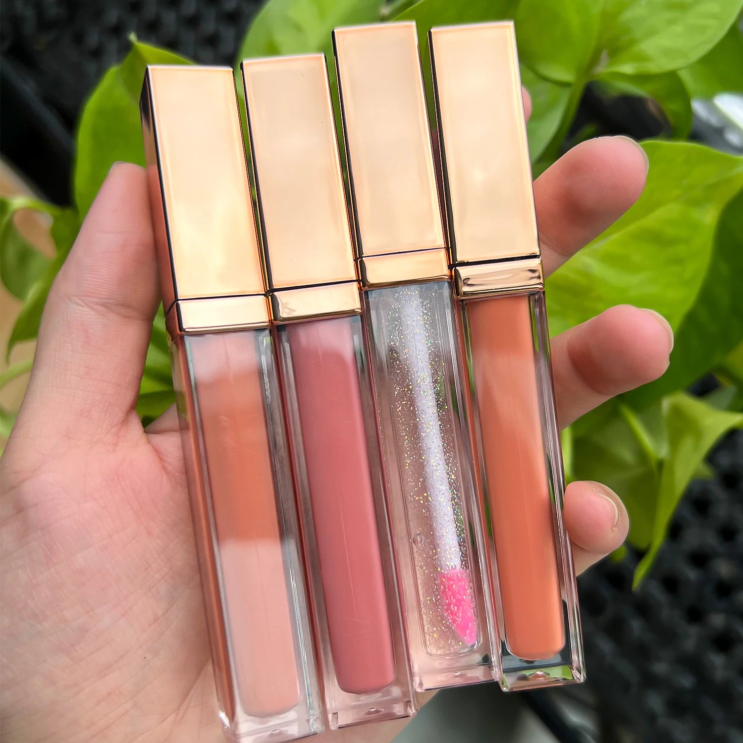 Daily Makeup Waterproof Matte Lipstick OEM Custom Logo Shimmer Lipgloss Wholesale Bulk Makeup Brand