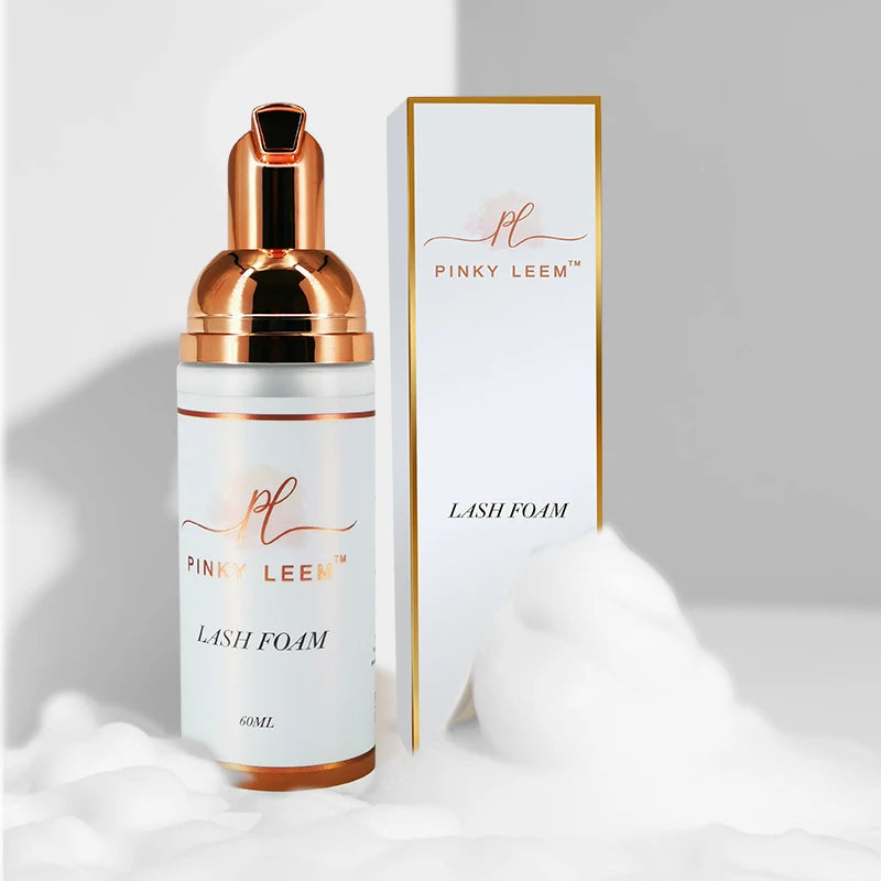 Pinky Leem Private Label 30ml50ml60ml 3 In1 OEM Eyelash Cleanser Foam Lash Shampoo