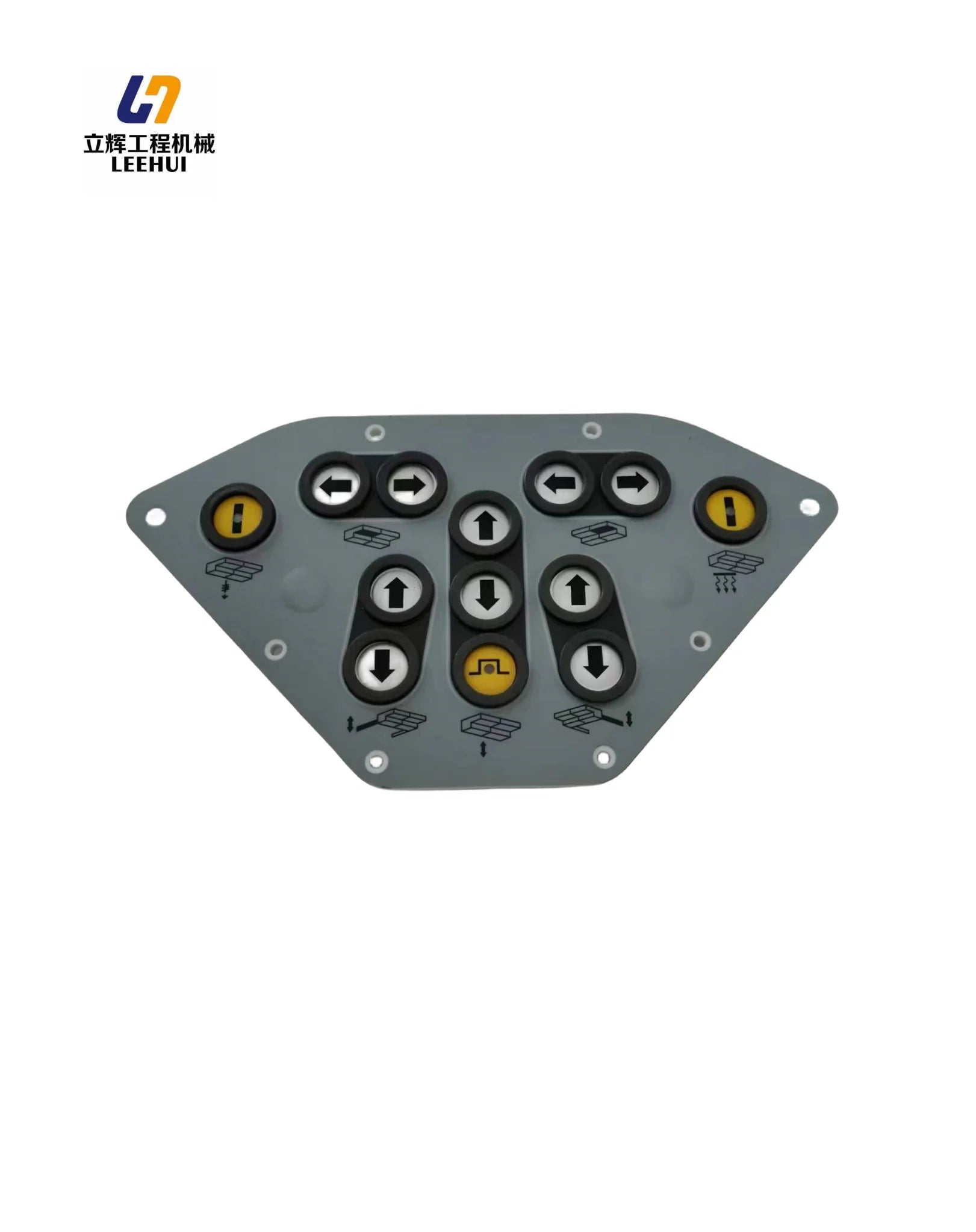 LEEHUI Plus Metal Control Panel Mid for S1800-2 Paver Machine Part Numbers PN.2134254/2187856