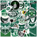 50PCS Buffalo Bills Graffiti Sticker for Sports Enthusiast Custom Basketball Sticker Paper American Football