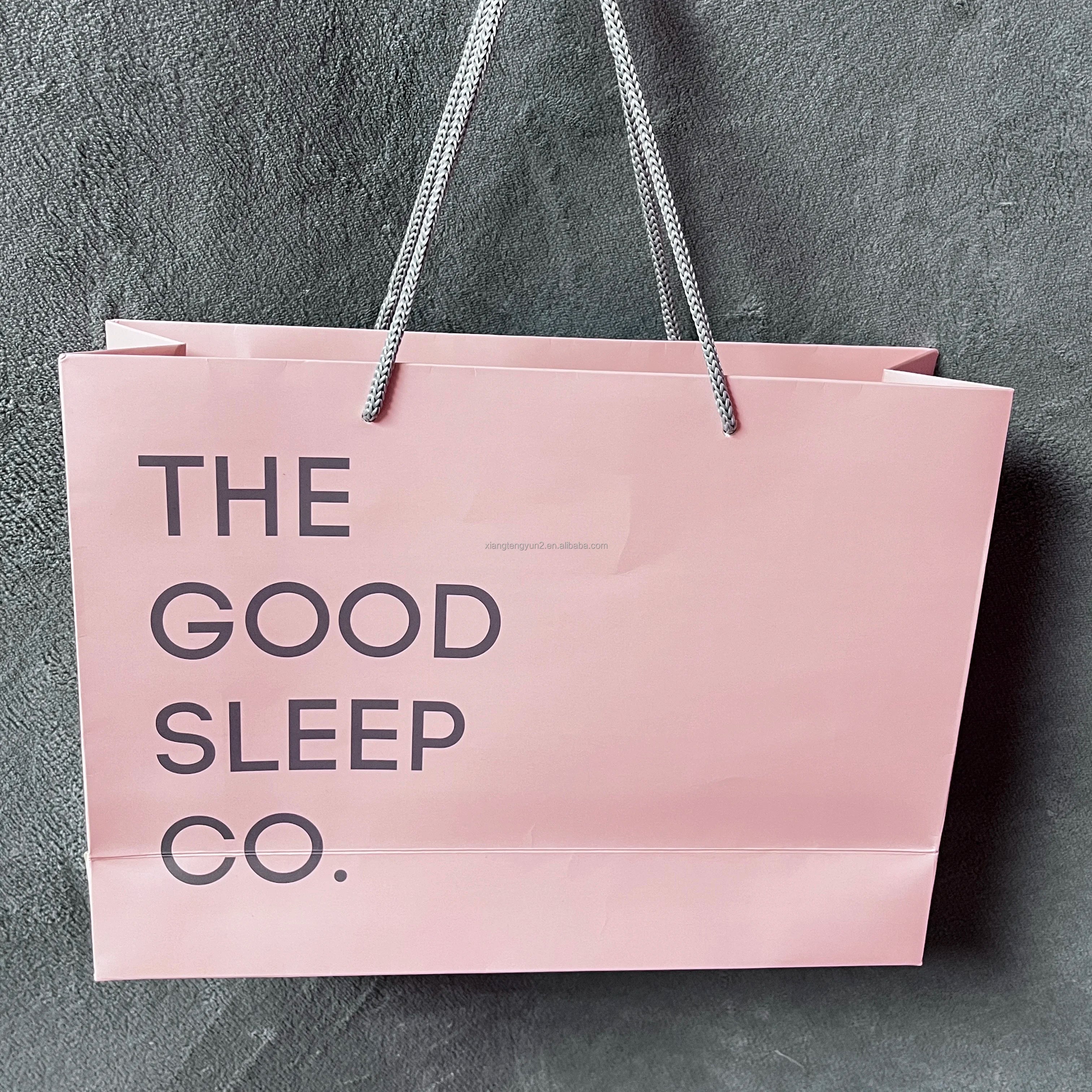 Custom Printed White Paper Luxury Shopping Bags Wholesale Paper Shopping Bags Craft Shopping Paper Bags for Gift