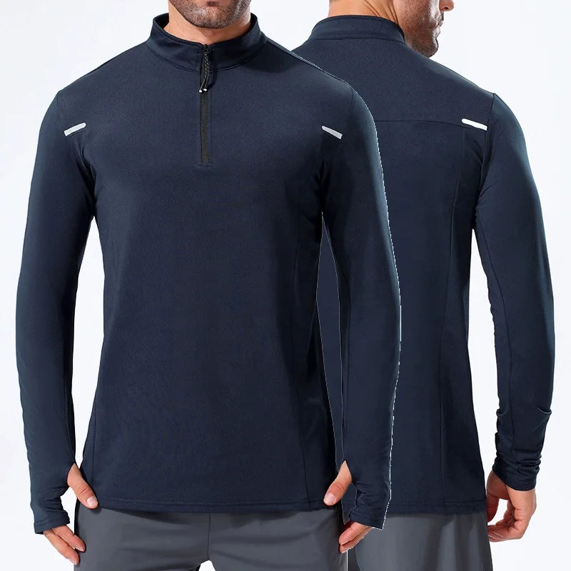 Wholesale Cheap Highly Quality Compression t Shirts Running Training Muscle Long Sleeve Shirt for Men