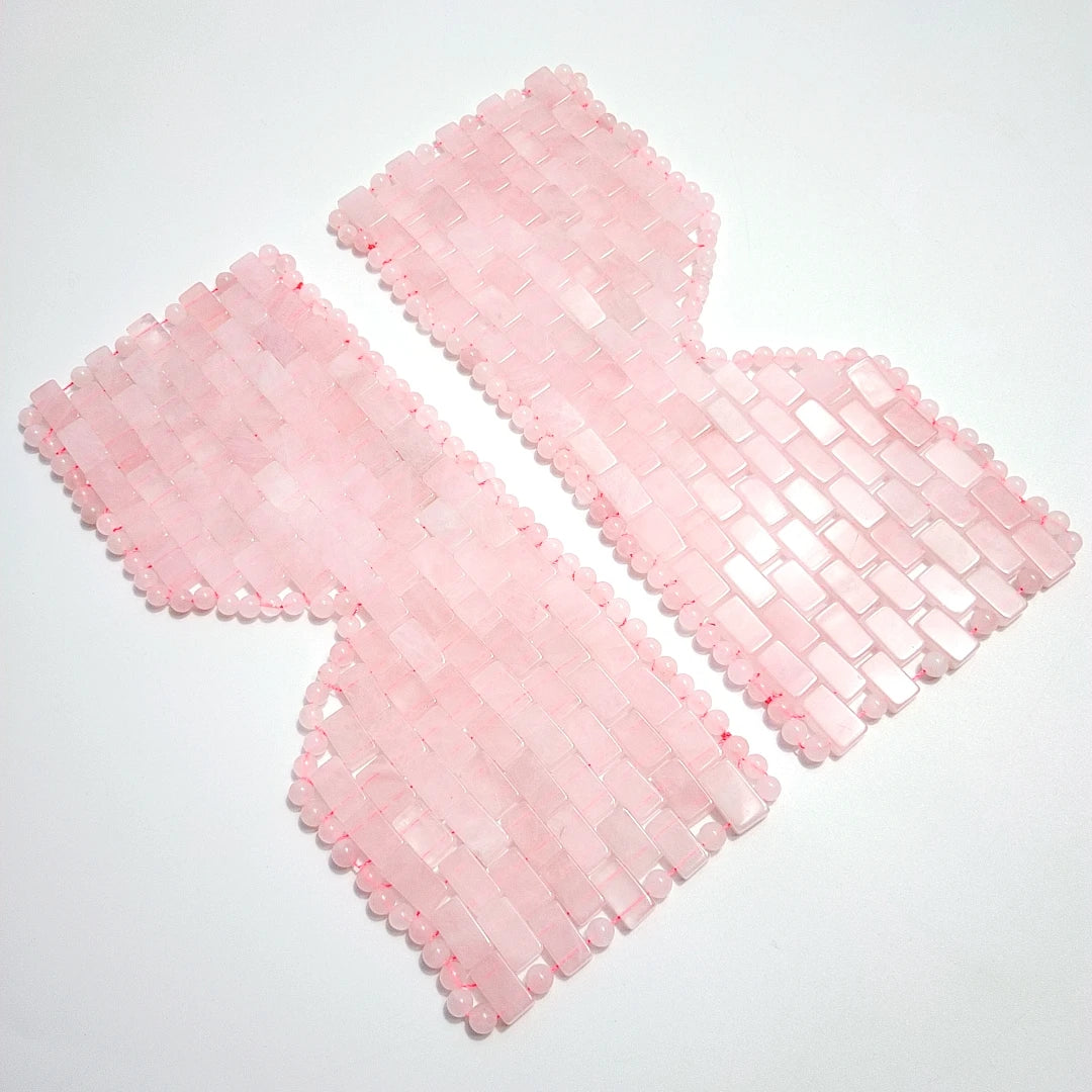 HY Gems Best Quality Rose Quartz Mattress Sleeping Well Infrared Eye Mask