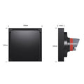 Bathroom Anti-clogging Filter 100mm Stainless Steel/brass Black Lineal Washing Floor Drain