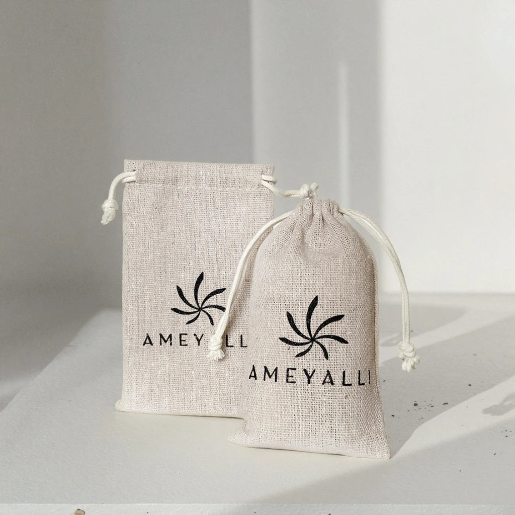 Small Wholesale Customized Colors Cotton Jewelry Packaging Pouch Cotton Drawstring Gift Bags