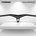 TOSEEK Factory Wholesale Carbon Fiber Integrated MTB Handlebar 28.6mm Stem 80/90/100/110mm Stem Length for Mountain Bikes OEM