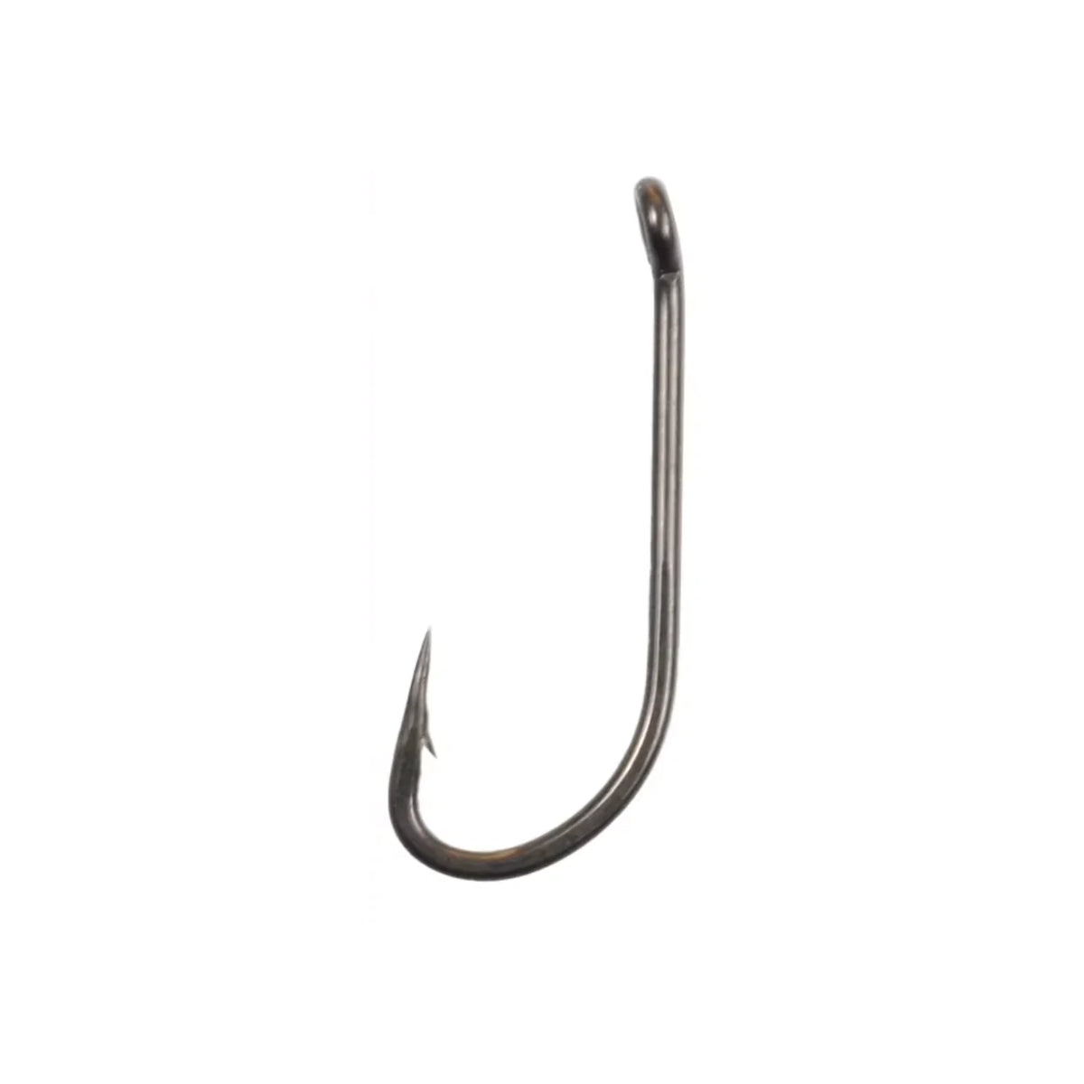 Hirisi X913 PTFE Coated High Carbon Steel Fish Hook Micro Barbed With Eye Long Shank Carp Fishing Accessories