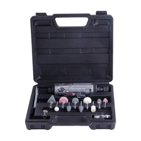 Industrial Air Die Grinder Pneumatic Tool Kit with 1/4