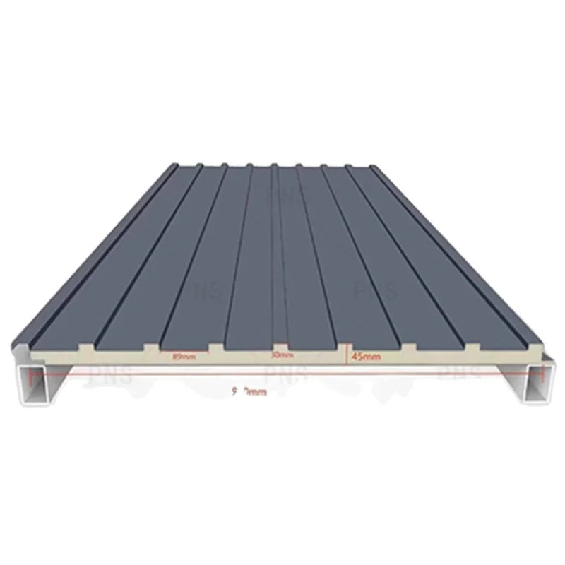 Hot Selling Modern Design Polyurethane Sandwich Panel Steel Manufacturing Insulation Sheets for Workshop Hospital Villa