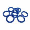 HOVOO Hydraulic Cylinder Piston Seal Piston Rod Seal Dust Seals for Bearing Power Steering Oil Seal Hydraulic Rubber Oil Seal