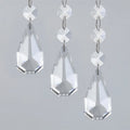 Wholesale Various Styles clear Crystal Glass Drops Prisms Pendants for Sun Catcher and Chandelier Drop