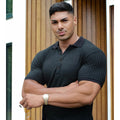 Custom Design Anti-Wrinkle Embroidered Sport Casual Short Sleeve Mens Golf for Shirt