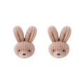 Winter Jewelry Bear Earrings Rabbit Animal Plush Fur Stud Earring Women 2025