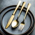 Black Frosted Round Durable Luxury Beef Steak Restaurant Home Dinner Dish Ceramic Plates Sets Dinnerware Tableware