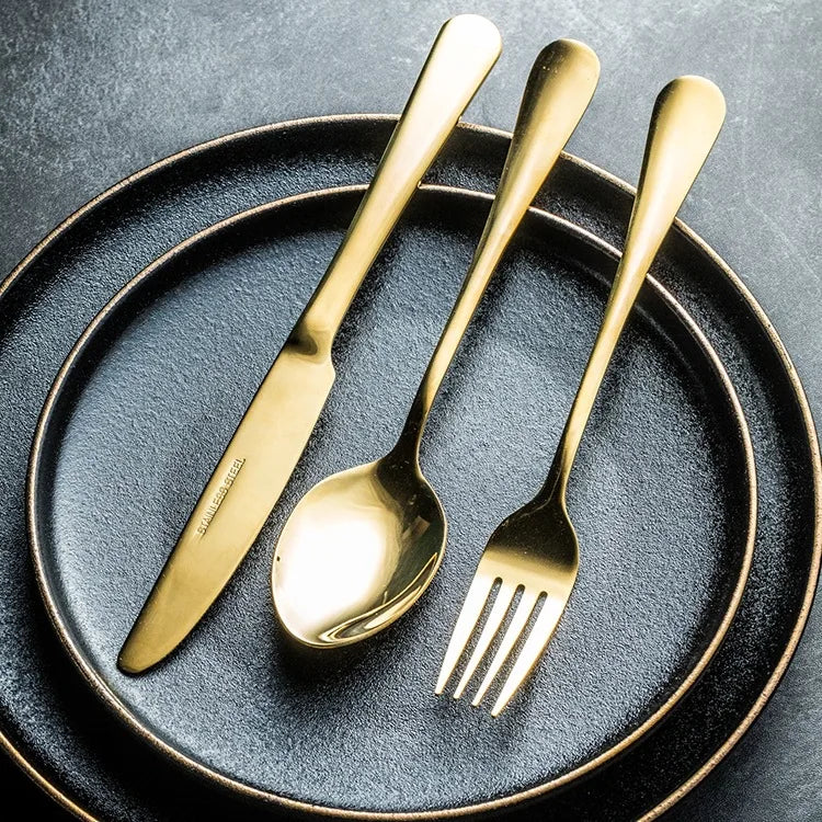 Black Frosted Round Durable Luxury Beef Steak Restaurant Home Dinner Dish Ceramic Plates Sets Dinnerware Tableware