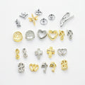 No Tarnish Brass Charm Tree of Life Heart Cross Infinity Charm for DIY Necklace Bracelet Bag Watch Accessories