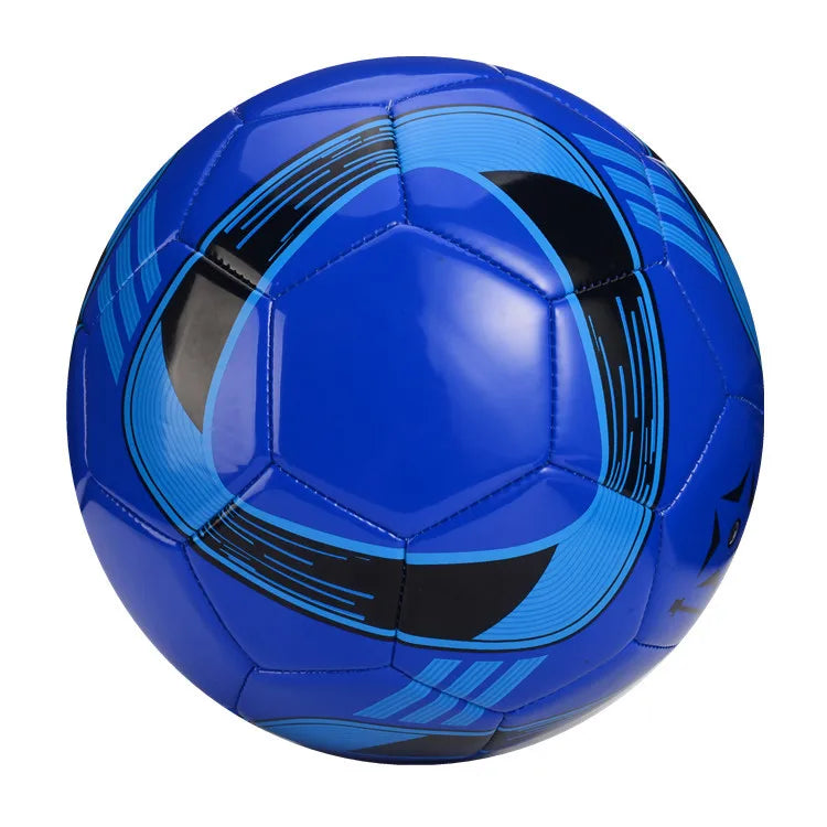 High Quality Blue Soccer Balls PU/PVC Football Size 5 Official Size & Weight Soccer Ball No 5