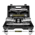 Wholesale Dumbbell Set Gym Equipment Boxed 20/30/50kg Barbell Adjustable Dumbbell Sets