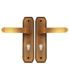 Front Modern Zinc Alloy Door Lock Setlock Security Door Locks and Handles Safety Door Handle Lock Medium Door Plate Privacy Lock