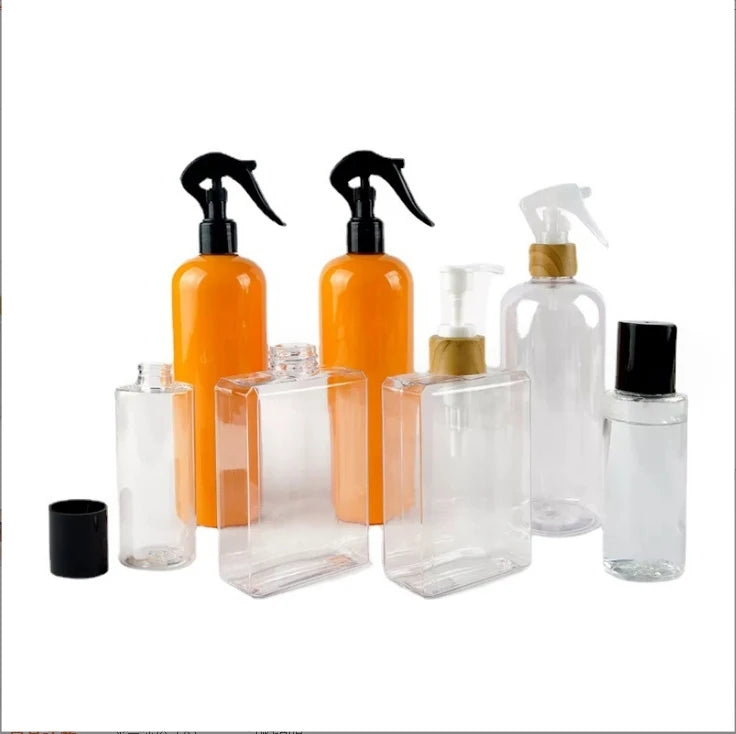 500ml Continuous High-Pressure Plastic Pump Sprayer Bottle for Watering Flowers Hair Spray Cosmetics Packaged Cosmetic Hair