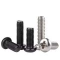 M2 X 8mm M6 X 25mm DIN7985 Grade 4.8 8.8 10.9 Carbon Steel Phillips Cross Recessed Round Pan Head Machine Screw