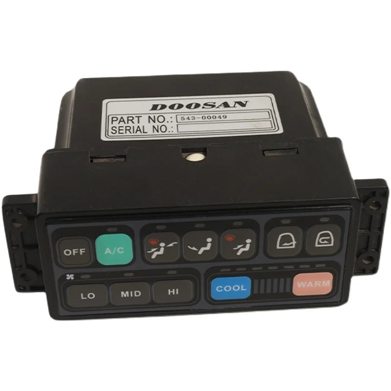 DH225-7 Excavator air Conditioning Control Panel 543-00049