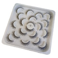 7d False Faux Mink Eyelashes Wispy Dramatic Full Strip Lashes Fluffy Mink 3d Lashes Vendor