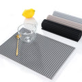 2023 New Kitchen Durable Silicone Dish Drying Mat Dish Mat