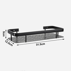 2023 Best Selling Bathroom Shelf Shower Wall Mount Bathroom Corner Racks Aluminum Shower Corner Shelf