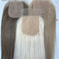 Ready to Ship Silk Base Closure European Russian Virgin Human Hair Mesh Integration Lace Fabrics for Hair Loss Mesh for Hair