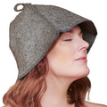 Handcrafted Custom Eco-Friendly Wool Felt Sauna Hat for Russia Bath and Four Seasons Use with Private Label Option