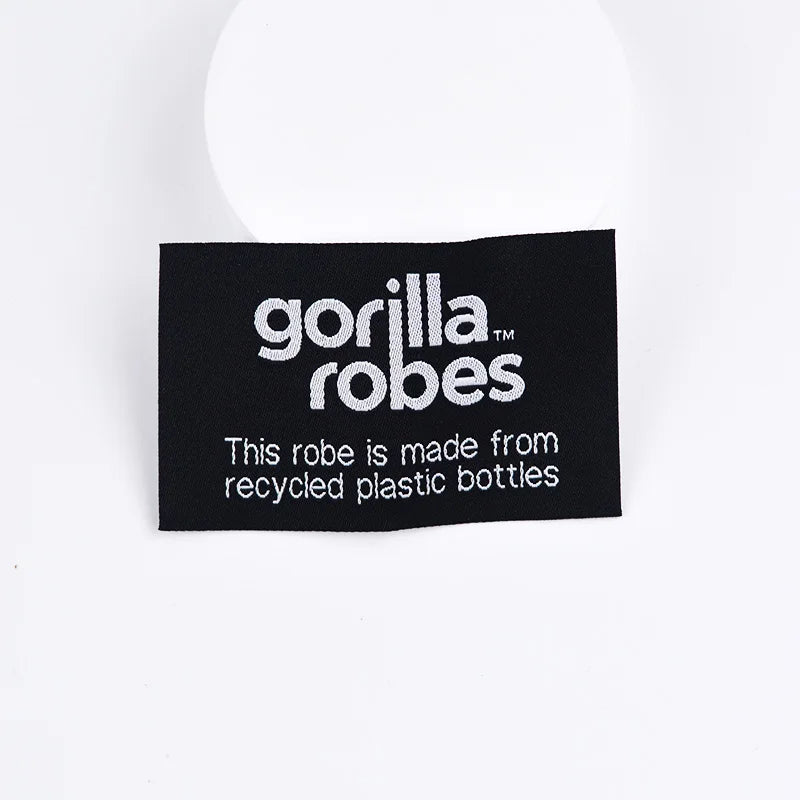 Hot Sale Quality Black Cotton Woven Label Fabric Patches Labels for Clothing Jeans T-shirt Polo Cloth