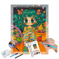 N-2302 Customized 5D DIY Diamond Painting Canvas-Handpainted Portrait Best Quality