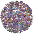 30PCS Waterproof Transparent Witchcraft Holographic Laser Magic Tree Mushroom Moon Diamond Sticker