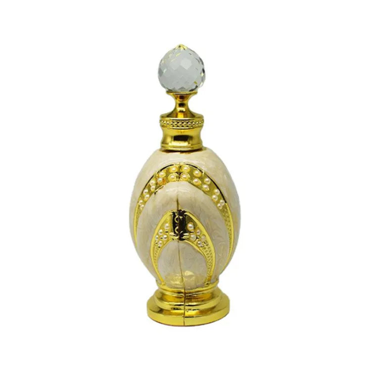 Wholesale Custom 3ml 6ml 12ml Dubai Style Arabic Luxury Glass Essential Oil Perfume Bottle with Glass Sticker