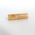 Biodegradable Lipstick Tube 5g Bamboo Empty Lip Balm Tube Container for Cosmetic Packaging
