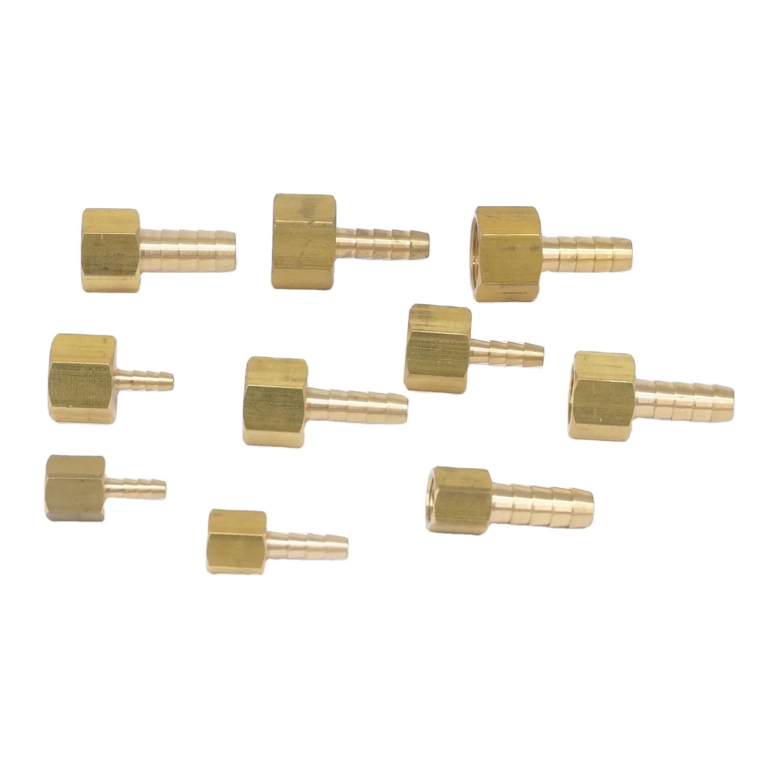 229 PSI 1/8" 1/4" 3/8" NPT Male X 1/8" 3/16" 1/4" 5/16" 3/8" Reducing Brass Casting Hose Barb Tail Fuel Connectors Adapters