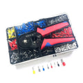 HSC8 6-4A 0.25-10mm2 ELECTRIC TOOLS Set Cord End Crimpar 1200 Ferrule 6-4 Wire Terminal Crimping Tool Plier Kit