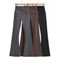 Women V Cut Stretchy Thick Comfortable Soft Quick Dry Fleece Yoga Pants