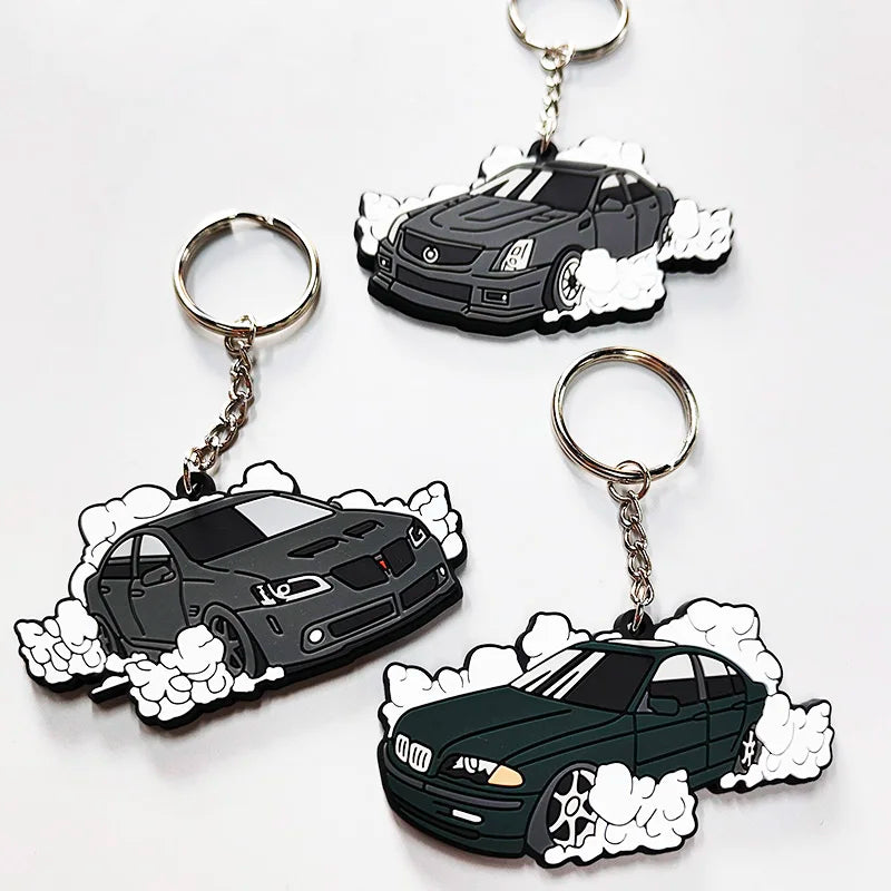 Custom Company Logo Keychain Fashionable 3D/2D Design Soft PVC Keyring with Personalized Rubber PVC Key Chain for Promotions