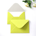 Customized Printing Fluorescent Yellow Wedding Invitation Envelope Gold Foil Velvet Envelope for Packing Advertising