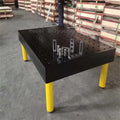 D28 D16 Steel Casting Welding Table With Fittings Nitriding Treatment New Condition