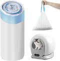 Wholesale Eco-friendly Self-cleaning Cat Litter Box Liners Drawstring Poop Waste Bags Plastic Bag for Cat Litter Box Liners