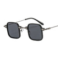 2022 New Fashion Square Sunglasses Women Men PC Gradients Lens Alloy Metal Frame UV400  Sunglasses
