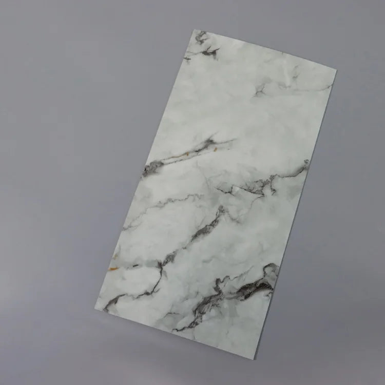 60X30CM Peel and Stick Floor Tile Stickers Waterproof Marble Self-adhesive Vinyl Tiles for Kitchen