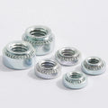 Good Selling Round Colored zinc Self Lock Clinching Fasteners Hot Pressing In Nut Self Clinching Nut