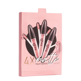 HANDAIYAN 4 Color Set Makeup Shiny Lip Gloss Long Lasting Shimmer Lip Tint Waterproof Moisturizer Liquid Lipstick Cosmetics