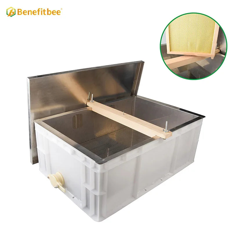 Stainless Steel Beekeeping Frame Honey Uncapping Tray